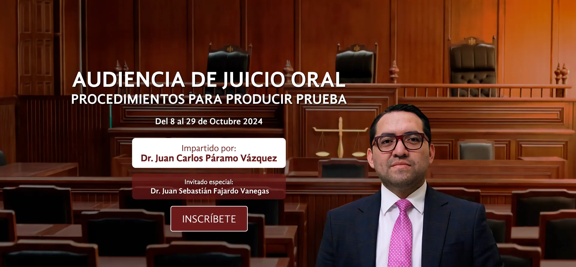 Audiencia de Juicio Oral Dr. Juan Carlos Páramo Vázquez